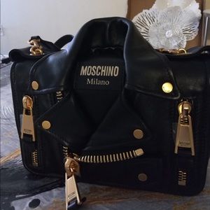 Moschino jacket purse